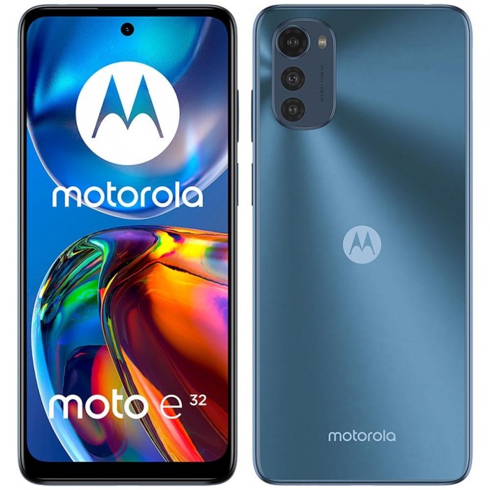 Oferta Relâmpago Celular Motorola Moto E32 Grafite 64GB, 4GB RAM, Tela de 6.5”, Câmera Traseira Tripla de 16MP, Android 11 e Processador Octa Core